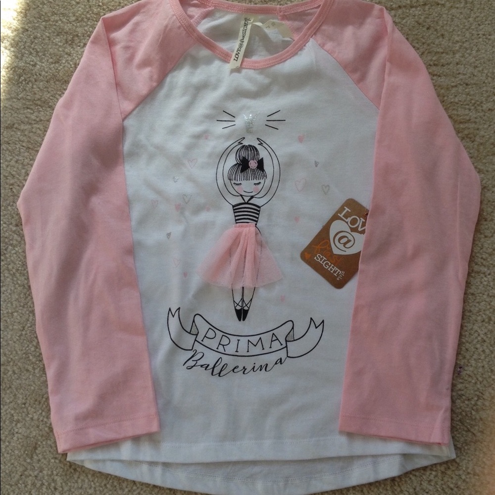 Love @firstSight girl Tee